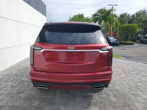 Radiant Red Tintcoat 2024 Cadillac XT6 AWD Sport