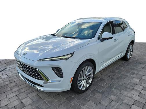 Iridescent White Tricoat 2026 Buick Envision Avenir