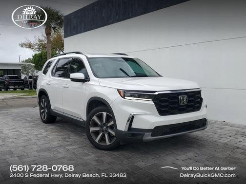 Platinum White Pearl 2024 Honda Pilot Elite