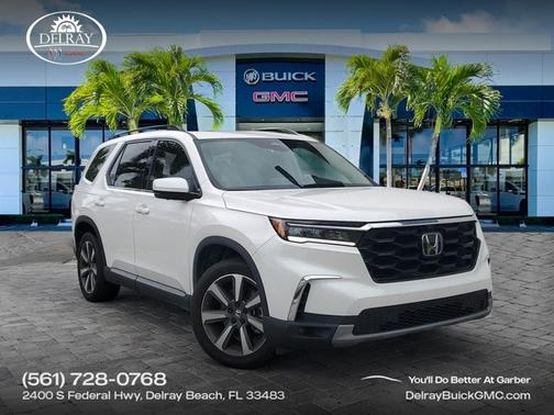 Platinum White Pearl 2024 Honda Pilot Elite