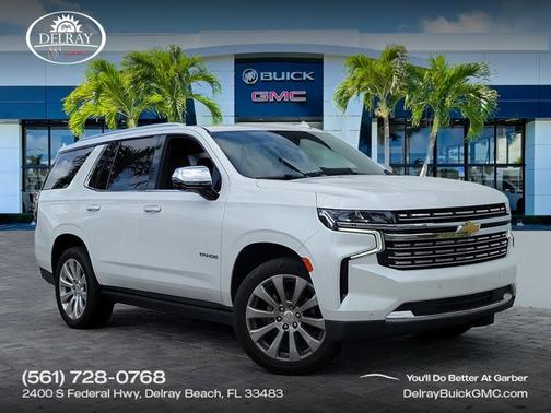 Iridescent Pearl Tricoat 2021 Chevrolet Tahoe Premier