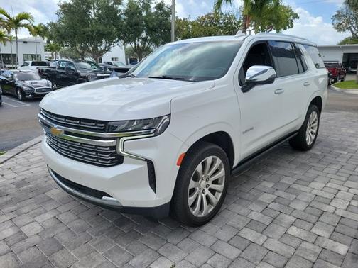 Iridescent Pearl Tricoat 2021 Chevrolet Tahoe Premier