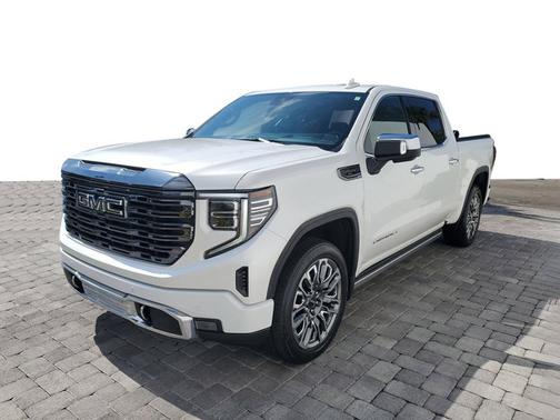 White Frost Tricoat 2024 GMC Sierra 1500 Denali