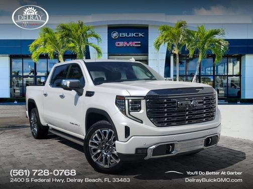 White Frost Tricoat 2024 GMC Sierra 1500 Denali