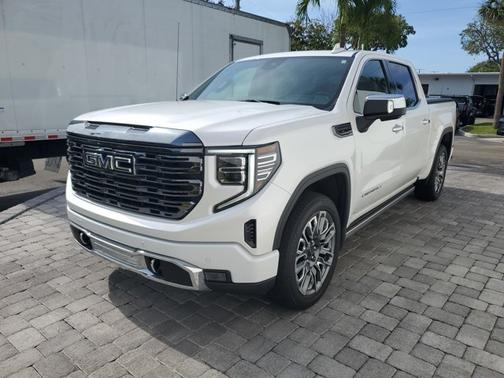 White Frost Tricoat 2024 GMC Sierra 1500 Denali