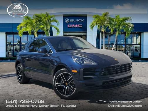 Night Blue Metallic 2019 Porsche Macan S