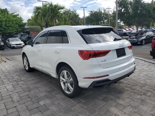 White 2024 Audi Q3 S line Premium