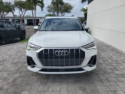 White 2024 Audi Q3 S line Premium
