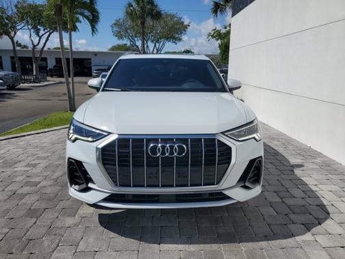 White 2024 Audi Q3 S line Premium