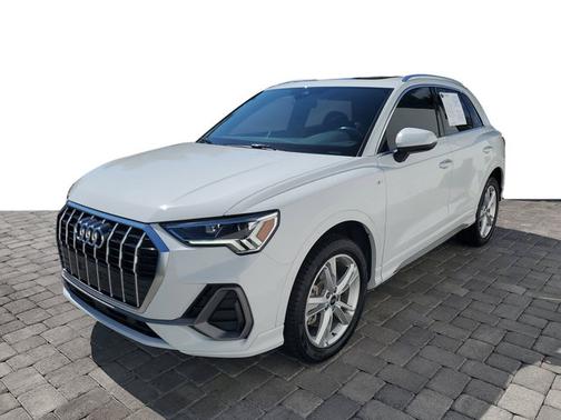 White 2024 Audi Q3 S line Premium