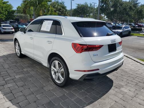 White 2024 Audi Q3 S line Premium