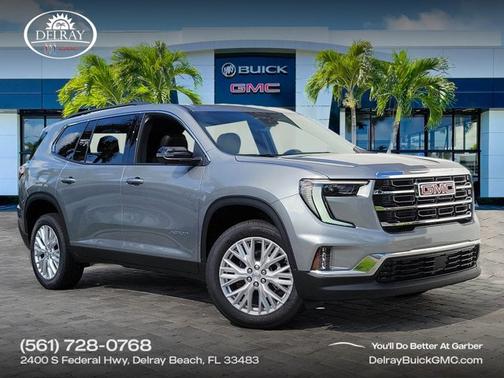 Sterling Metallic 2026 GMC Acadia FWD Elevation