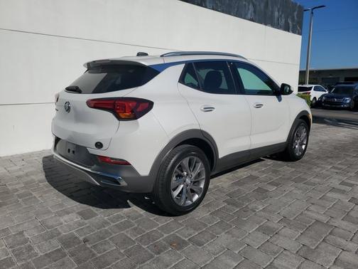 White Frost Tricoat 2023 Buick Encore GX Essence
