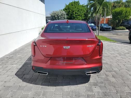 Radiant Red Tintcoat 2023 Cadillac CT4 Premium Luxury