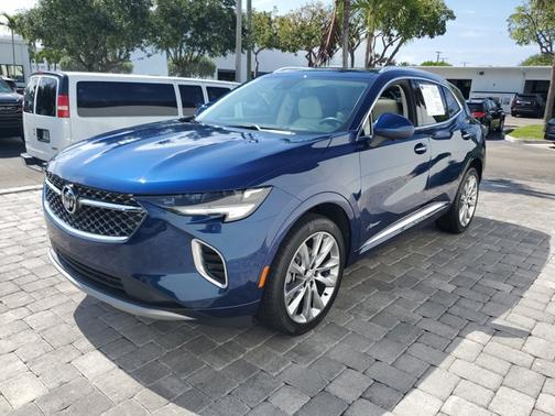 Sapphire Metallic 2023 Buick Envision Avenir