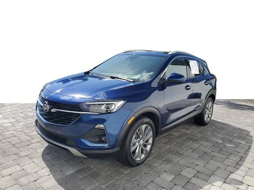 Sapphire Metallic 2023 Buick Encore GX Essence