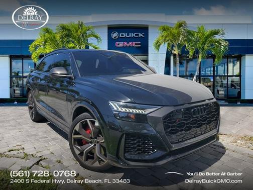 Black Metallic 2023 Audi RS Q8 4.0T