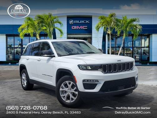 Bright White Clearcoat 2022 Jeep Grand Cherokee Limited