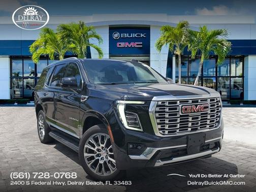 Onyx Black 2025 GMC Yukon Denali