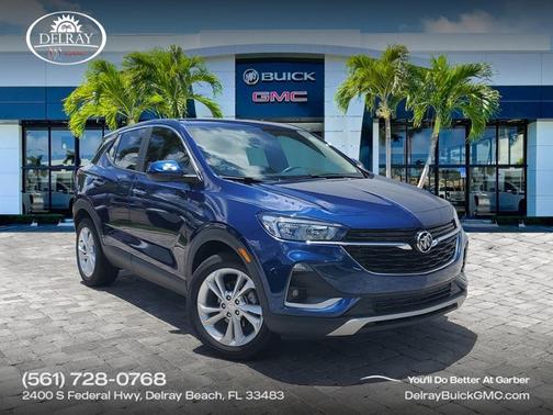 Sapphire Metallic 2023 Buick Encore GX Preferred
