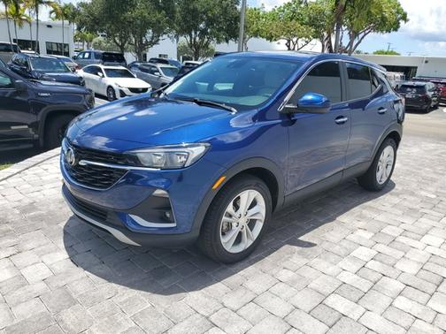 Sapphire Metallic 2023 Buick Encore GX Preferred