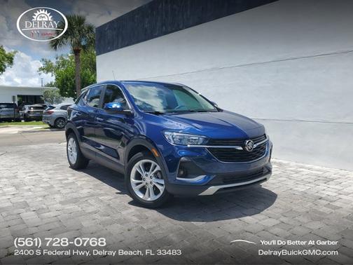 Sapphire Metallic 2023 Buick Encore GX Preferred