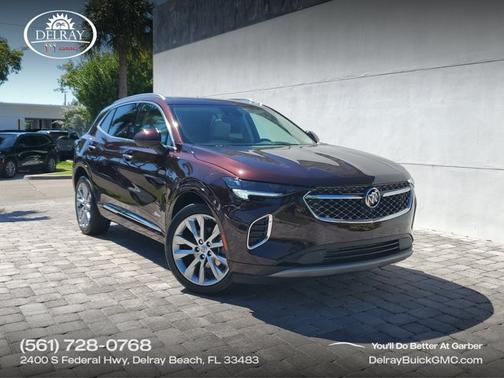 Rich Garnet Metallic 2023 Buick Envision Avenir SUV