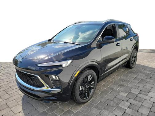 Ebony Twilight Metallic 2026 Buick Encore GX Sport Touring