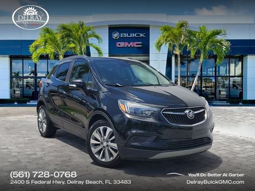 Ebony Twilight Metallic 2019 Buick Encore Preferred