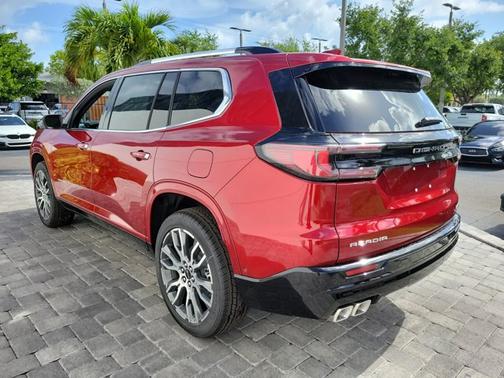 Volcanic Red Tintcoat 2026 GMC Acadia Denali
