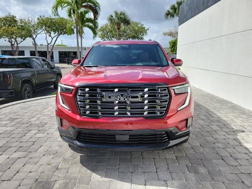 Volcanic Red Tintcoat 2026 GMC Acadia Denali