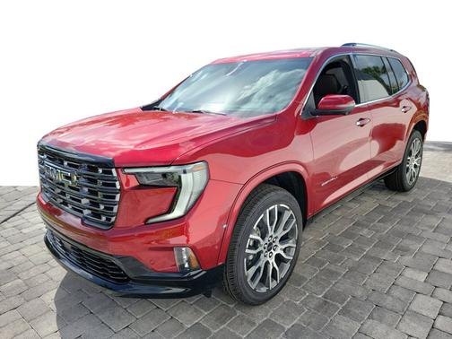 Volcanic Red Tintcoat 2026 GMC Acadia Denali