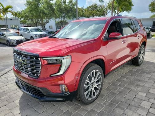Volcanic Red Tintcoat 2026 GMC Acadia Denali