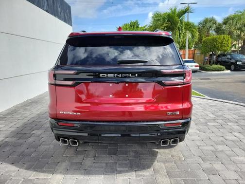 Volcanic Red Tintcoat 2026 GMC Acadia Denali