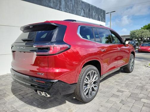 Volcanic Red Tintcoat 2026 GMC Acadia Denali