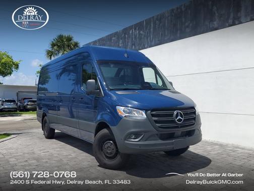 Steel Blue 2026 Mercedes-Benz Sprinter 2500 Cargo 170 WB