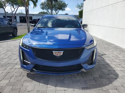 Wave Metallic 2021 Cadillac CT5 V-Series