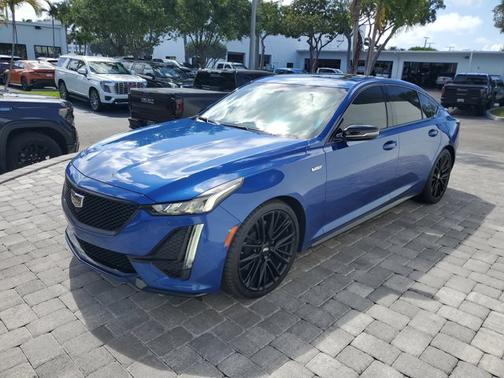 Wave Metallic 2021 Cadillac CT5 V-Series