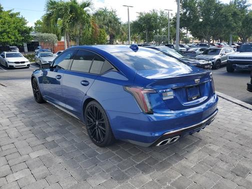 Wave Metallic 2021 Cadillac CT5 V-Series