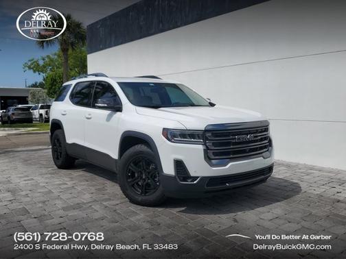 Summit White 2022 GMC Acadia AT4