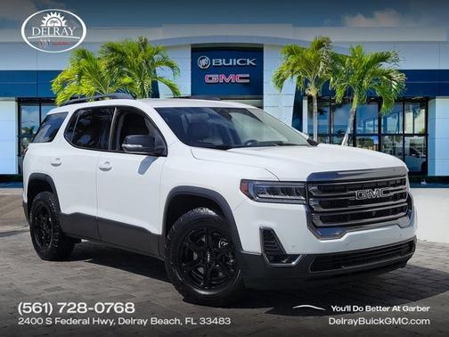 Summit White 2022 GMC Acadia AT4
