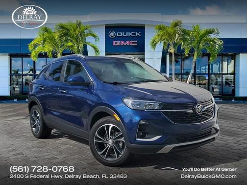 Sapphire Metallic 2023 Buick Encore GX Select