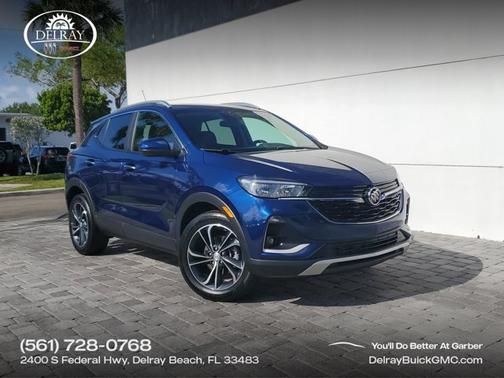 Sapphire Metallic 2023 Buick Encore GX Select