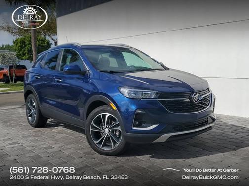 Sapphire Metallic 2023 Buick Encore GX Select