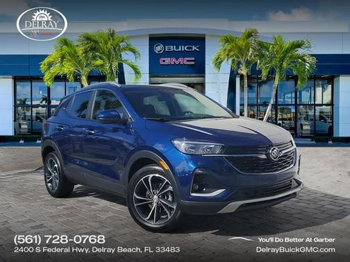 Sapphire Metallic 2023 Buick Encore GX Select