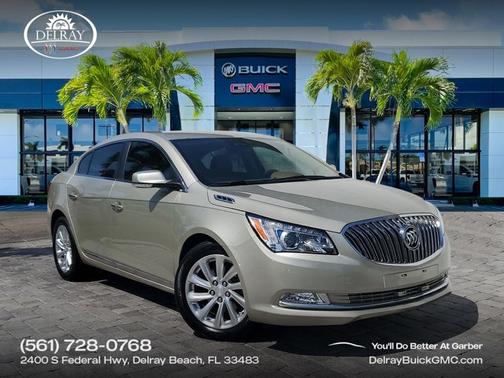 Champagne Silver Metallic 2014 Buick LaCrosse Leather