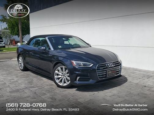 Black 2018 Audi A5 Premium Plus