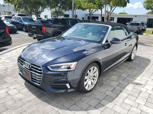 Black 2018 Audi A5 Premium Plus