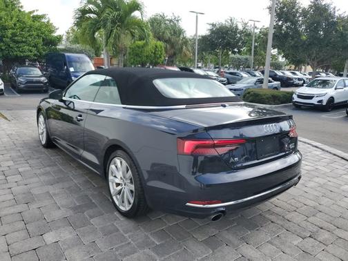 Moonlight Blue Metallic 2018 Audi A5 Premium Plus