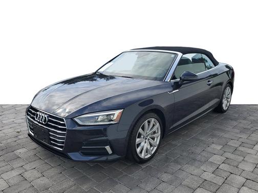 Moonlight Blue Metallic 2018 Audi A5 Premium Plus